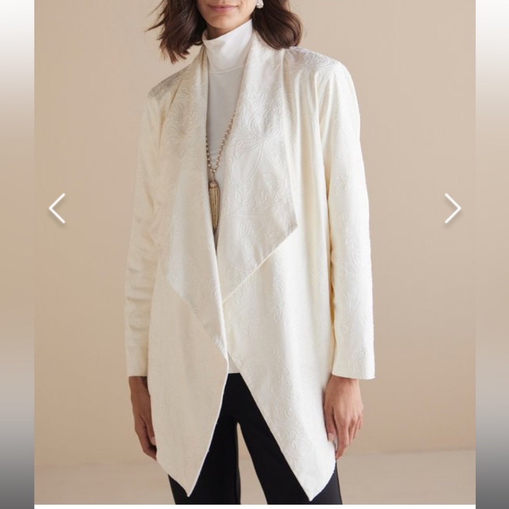 Soft Surroundings Soft Drape Jacket NWT